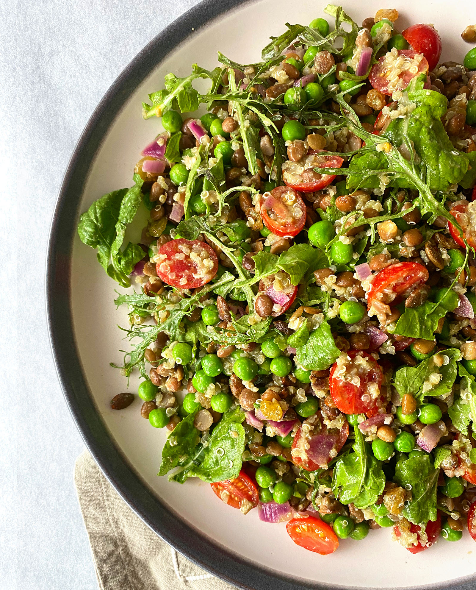 High Protein Vegan Salad - Monday Dreams